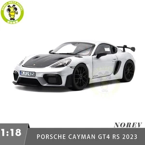 1/18 Porsche 718 Cayman GT4 RS 2023 Weissach Pack Norev 187256 Diecast Model Car - Picture 1 of 14