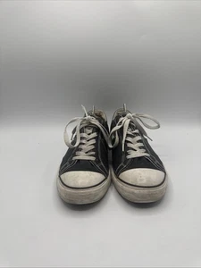 Sneakers basse Converse One Star nere in tela da donna taglia 9 vintage skate sho - Foto 1 di 14