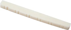 Guitarra Eléctrica de 12 Cuerdas Tuerca de Hueso Fondo Plano Pre-Ranurado Hecho de Hueso Real (48 - Imagen 1 de 5