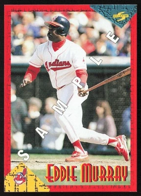 1994 Score Rookie & Traded Samples Eddie Murray #RT5 Cleveland Indians - Image 1 of 2