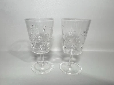 Massimo Lunardon Cordial Glasses Set of 2 Italian Blown Art Glass Modern Unique - Image 1 of 4