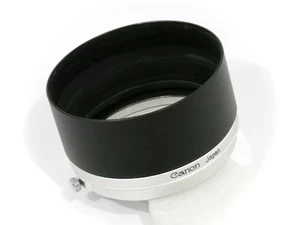 RARO PARASOL CANON 60MM T-80-2 VINTAGE PARA TELÉMETRO 85MM 100MM LENTES - Imagen 1 de 2