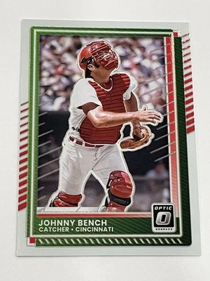 2025 Donruss Baseball #46 - Johnny Bench - Cincinnati Reds - Image 1 of 2