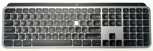 Klawisze Logitech MX do MAC Pełnowymiarowa podświetlana zaawansowana klawiatura bezprzewodowa - szara - Zdjęcie 1 z 6