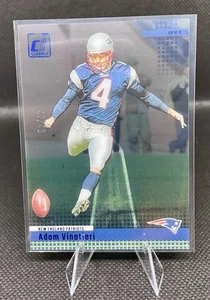 2024 Panini Clearly Donruss #6 - Adam Vinatieri Retro 2004 Blue 47/49 - Patriots - Picture 1 of 3