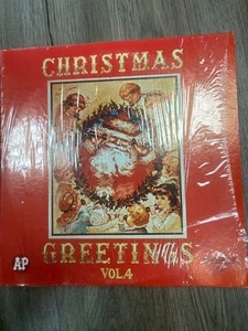 Christmas greetings volume four vinyl LP A&P record label various artist very go - Picture 1 of 1
