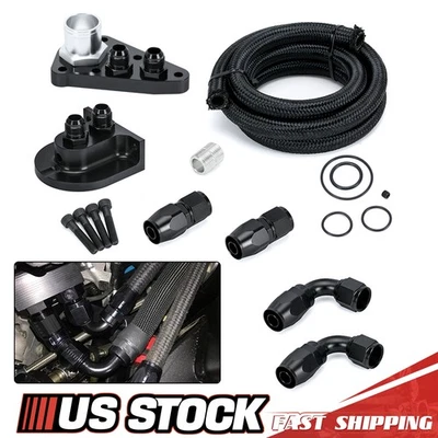 Kit de reubicación de filtro de aceite Billet 1996-2010 Ford 4,6 L Mustang GT F150 F250 Foto 1 de 4