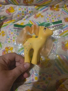 Vintage MLP My Little Pony G1 Flutter Pony Rosedust Hasbro Yellow Flowers 1986 Mängel - Bild 1 von 6