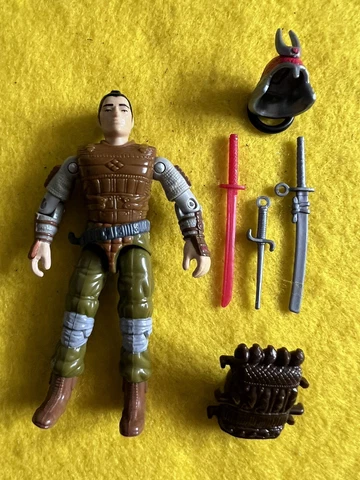 GI JOE Budo Samurai Warrior Complete NO CRACKS! 1988 Cover