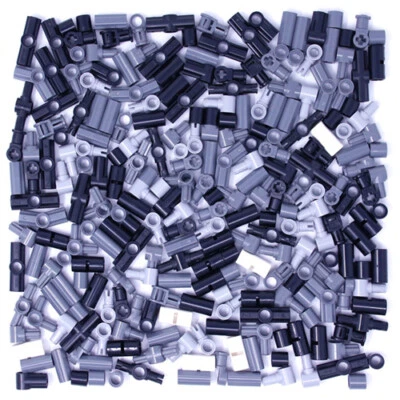Lego Technic Bricks 260x Connectors Joints Couplers Black White Stone Grey NEW - Image 1 of 4
