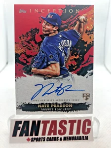 Nate Pearson RC Auto /75 RESA-NP 2021 Topps Inception Toronto Blue Jays - Picture 1 of 2