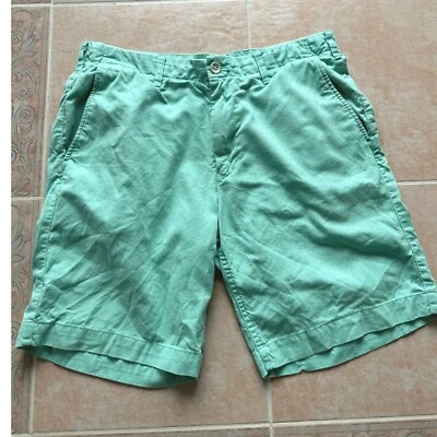 Bonobos Men's Chino Shorts Flat Front Casual Summer Green Shorts Size 34 - Image 1 of 4