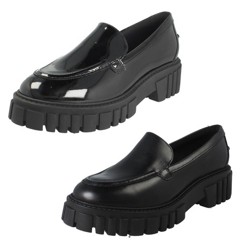 Mocassino slip on donna Clarks suola grossa scarpe intelligenti mocassino a pagina