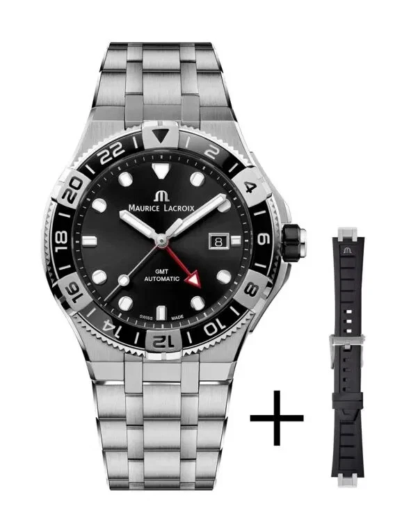Maurice Lacroix Icon Venturer GMT 43mm AI6158-SS00F-330-A Automatic Men's 910042