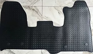 Maßgefertigte Gummi-Autofußmatten für Ford Transit Custom manuell 2013- Schwerlast A1 - Bild 1 von 2