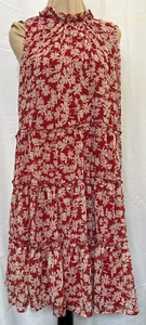 SARA MICHELLE Women’s Swing Dress Casual High Neck Sleeveless Sz XL NEW!! - Picture 1 of 9
