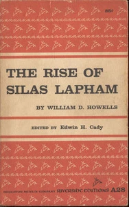 The Rise of Silas Lapham William Dean Howells 1957 Riverside Editions A 28 Book - Bild 1 von 1