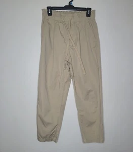 LOFT Chino Pull-On Hose Damen beige klein Gummizug Kordelzug Bund hoher Bund - Bild 1 von 11