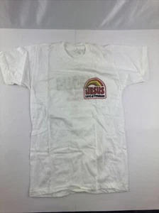 VINTAGE 80’s Jesus Lord Of Promises White Single Stitch T-shirt Youth Size 18 - Picture 1 of 4