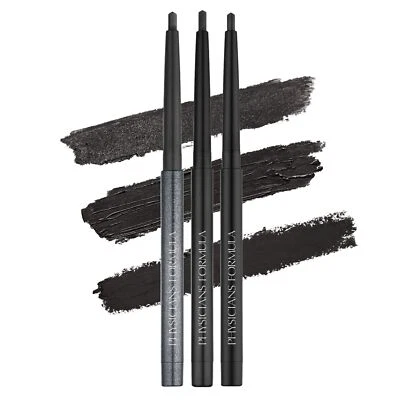 Eye Booster Gel Black Eyeliner Set of 3 Shimmer Satin Matte Water-Resistant S... - Image 1 of 4