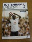 01/10/2006 Tottenham Hotspur V Portsmouth  . Any Faults With Item Should Be List