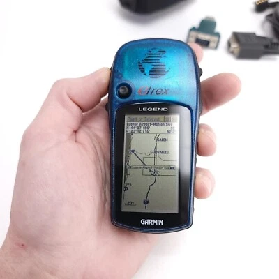 Garmin eTrex Legend Handheld Rugged High Sensitivity GPS w/ Accessories TESTED - Image 1 of 4