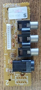 ORIGINAL PHILIPS LATERAL AV PLACA 3139 187 28931 - EXCELENTE USADA - Imagen 1 de 2