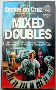 Vintage 1989 Daniel Da Cruz mmpb 1st print MIXED DOUBLES time travel music snatch - Bild 1 von 6