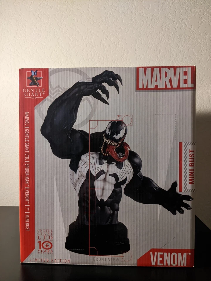 Gentle Giant Marvel Venom Mini Bust #600 of 1400