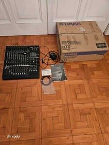 YAMAHA N12 MIXER with ORIGINAL  AC Power Cable, Package, Manual Instr., FIREWIRE - Zdjęcie 1 z 19