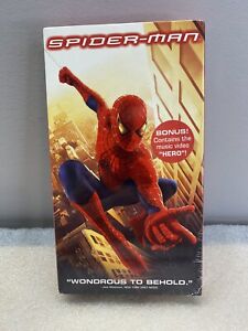Spider-Man VHS Tape= Factory Sealed= NEW= 2002= Watermark