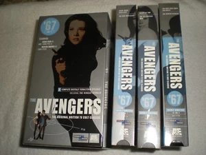 "The Avengers" 3 VHS '67 Set Pre-Owned Vol. 1, 2, 3  - Picture 1 of 6