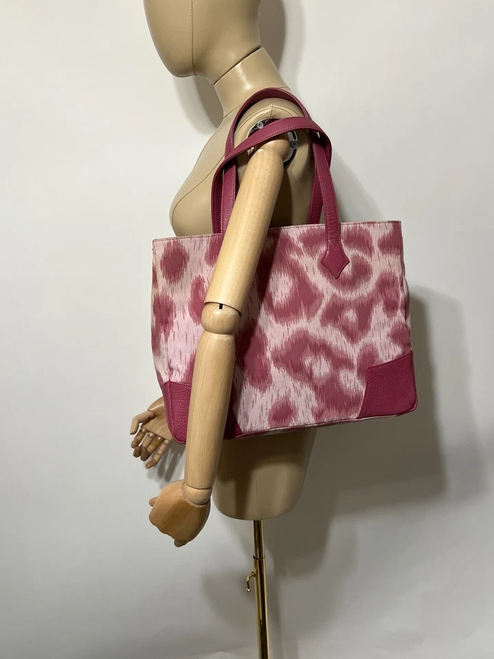 Vtg VTG VIVIENNE WESTWOOD PINK LEOPARD PRINT BAG - Image 1 of 4