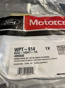 WPT-914 Ford Motorcraft Wiring Pigtail Kit Seatbelt Connector Ford 8U2Z14S411YA - Picture 1 of 2