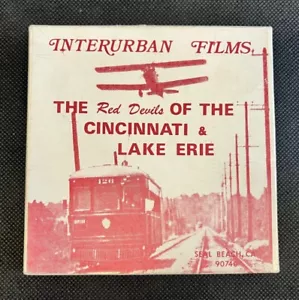 Super 8 silent film THE RED DEVILS OF THE CINCINNATI & LAKE ERIE rail railway - Picture 1 of 3