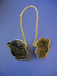 Harley Davidson Motorcycles GWRRA Gold Wing Riders Vest Sweater Clips * - Picture 1 of 4