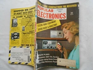 POPULAR ELECTRONICS Magazine-AUGUST,1961 - Picture 1 of 2