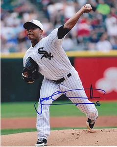 JOSE QUINTANA  CHICAGO WHITE SOX   ACTION SIGNED 8x10 - Picture 1 of 1
