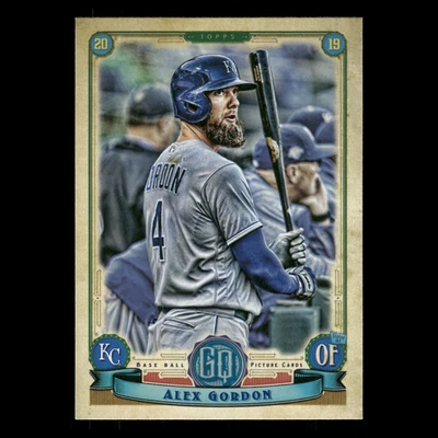 Alex Gordon #15 2019 Topps Gypsy Queen Kansas City Royals Baseball Card MLB - Image 1 of 3