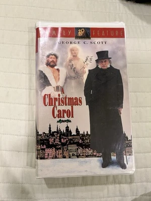 A Christmas Carol, George C. Scott VHS Tape Family Feature - Image 1 of 4