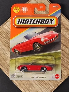 Matchbox ALPHA ROMEO DUETTO, Rojo, 60/100, *ENVÍO EN CAJA* - Imagen 1 de 4
