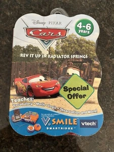 NEW Sealed Vtech Disney Cars Vsmile Video Game NIB - Picture 1 of 3