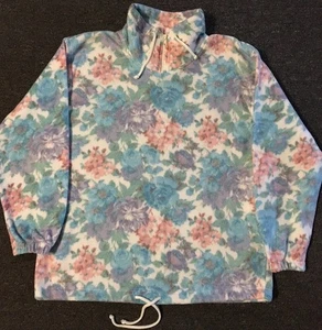 Sudadera De Colección Años 90 Abstracta Flor Arte AOP S Vaporwave Grunge Surf Patín OP 80s - Imagen 1 de 6