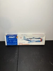 OPEN! Comet Republic P47 Thunderbolt  24" Wingspan Balsa Wood Scale Model Kit - Picture 1 of 9