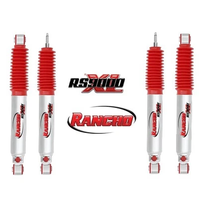 4 pc - Rancho RS9000XL Front & Rear Shock Absorber 2003-2009 Hummer H2 & H2 SUTs - Изображение 1 из 2
