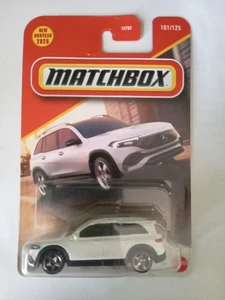 Matchbox 2024 Mercedes-Benz EQB Diecast weiß Autos Spielzeug Maßstab 1:64 2025 kartoniert - Bild 1 von 23