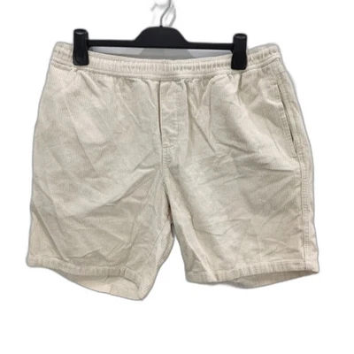 NEW Insight Bedford 2.0 Off White Drawstring Corduroy Shorts Ladies Size 36 - image 1 of 4