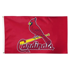 St. Louis Cardinals 3 x 5 Foot Team Flag with Brass Grommets - Picture 1 of 1