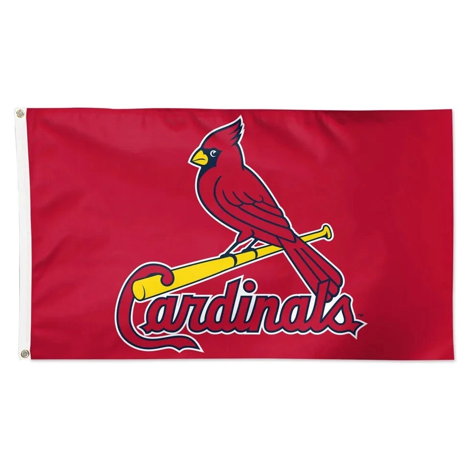 St. Louis Cardinals 3 x 5 Foot Team Flag with Brass Grommets - Image 1 of 1