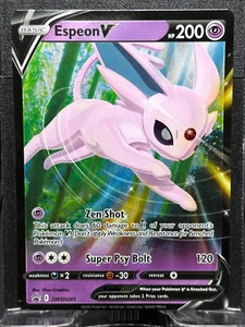 Pokemon Card Espeon V Black Star Promo #SWSH201 Ultra Rare Pokemon TCG - Picture 1 of 2